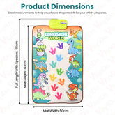 Musical Floor Mat And Paino Keyboard For Babies And Toddlers - EKT3873